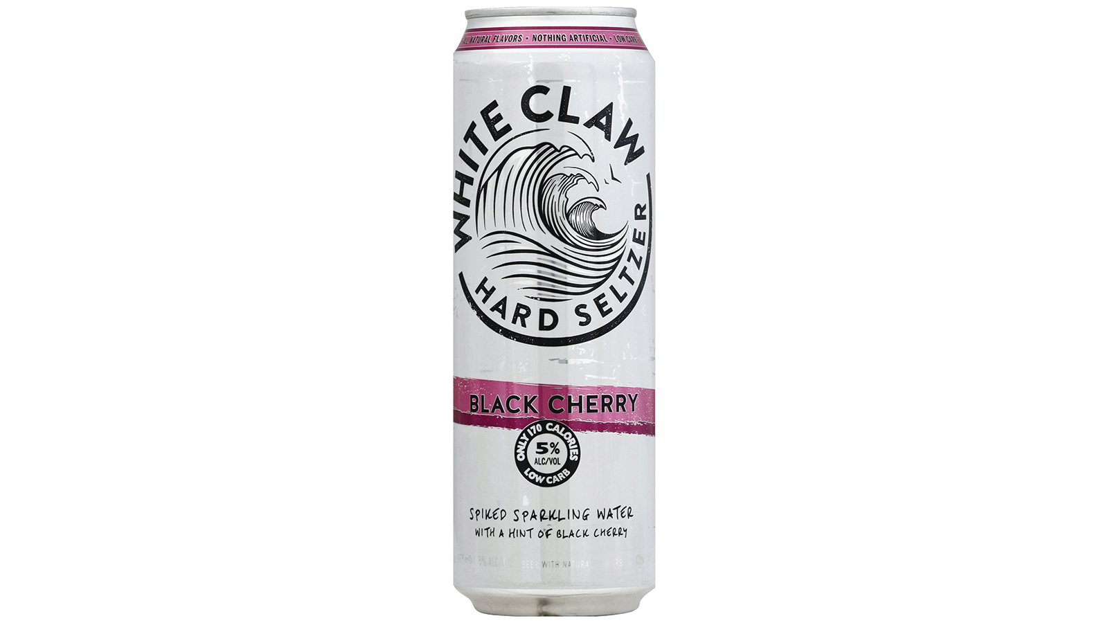 Order White Claw Black Cherry 19.2oz food online from Chevron Extramile store, Cameron Park on bringmethat.com