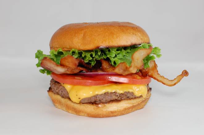 Order Basic Bacon Cheeseburger food online from Basic Burger store, Arlington on bringmethat.com