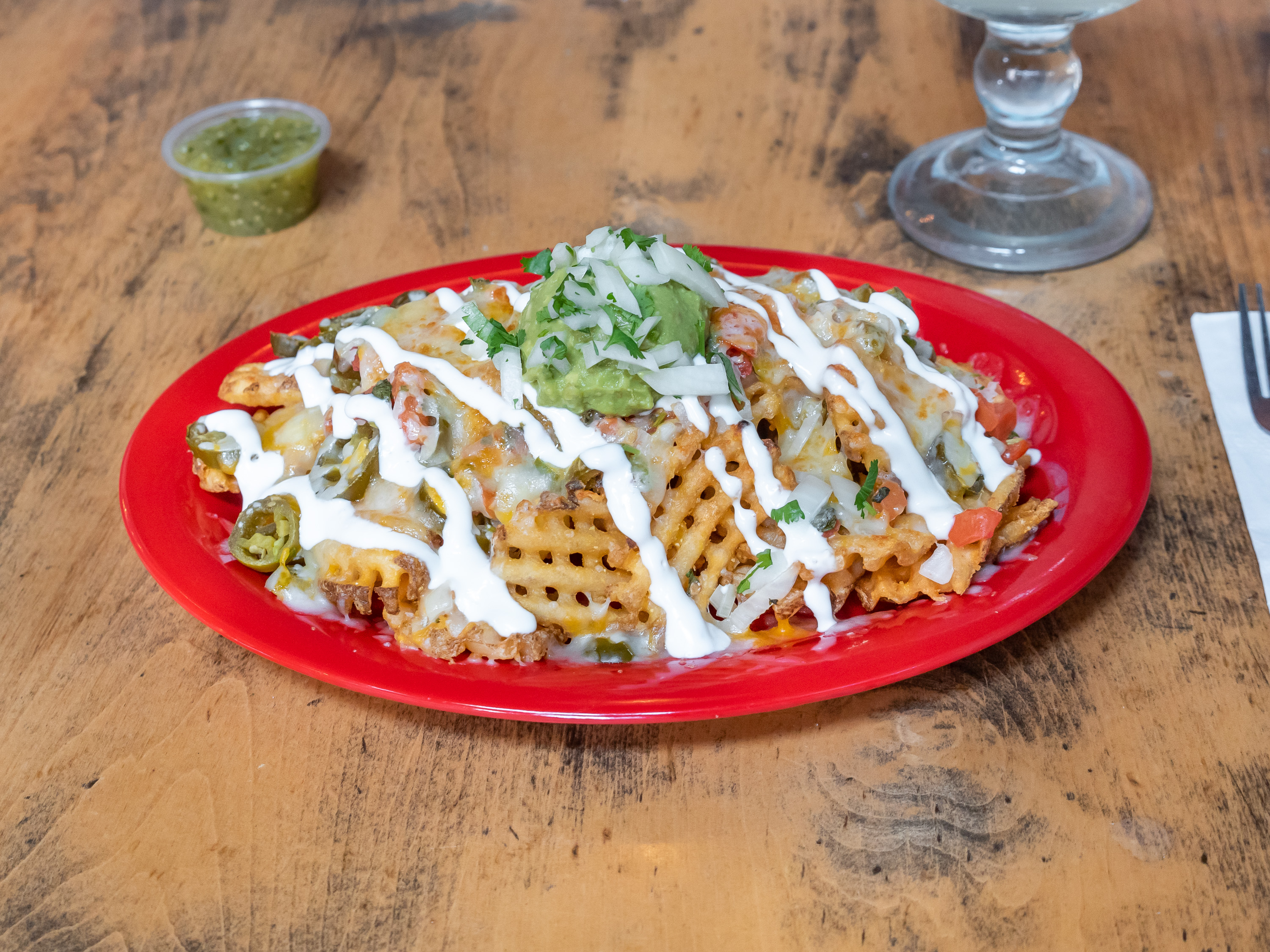 Order Waffle Fries food online from El Tejano store, North Hollywood on bringmethat.com