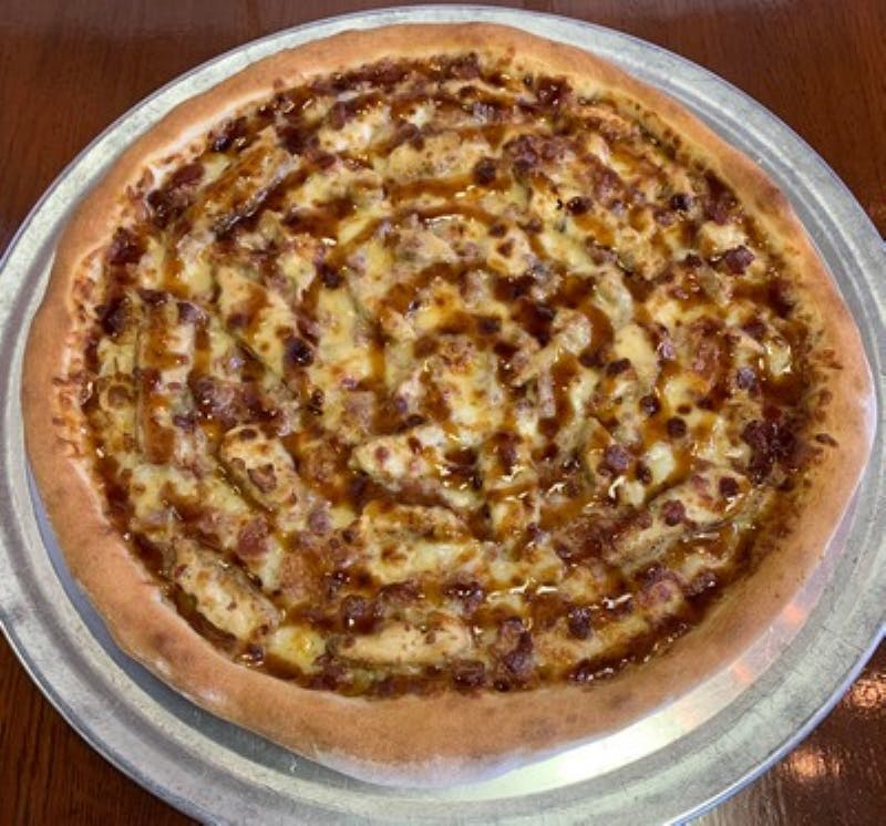 Order The Tipsy Chicken Pizza - 12'' food online from Big City Pizza store, Nicholasville on bringmethat.com