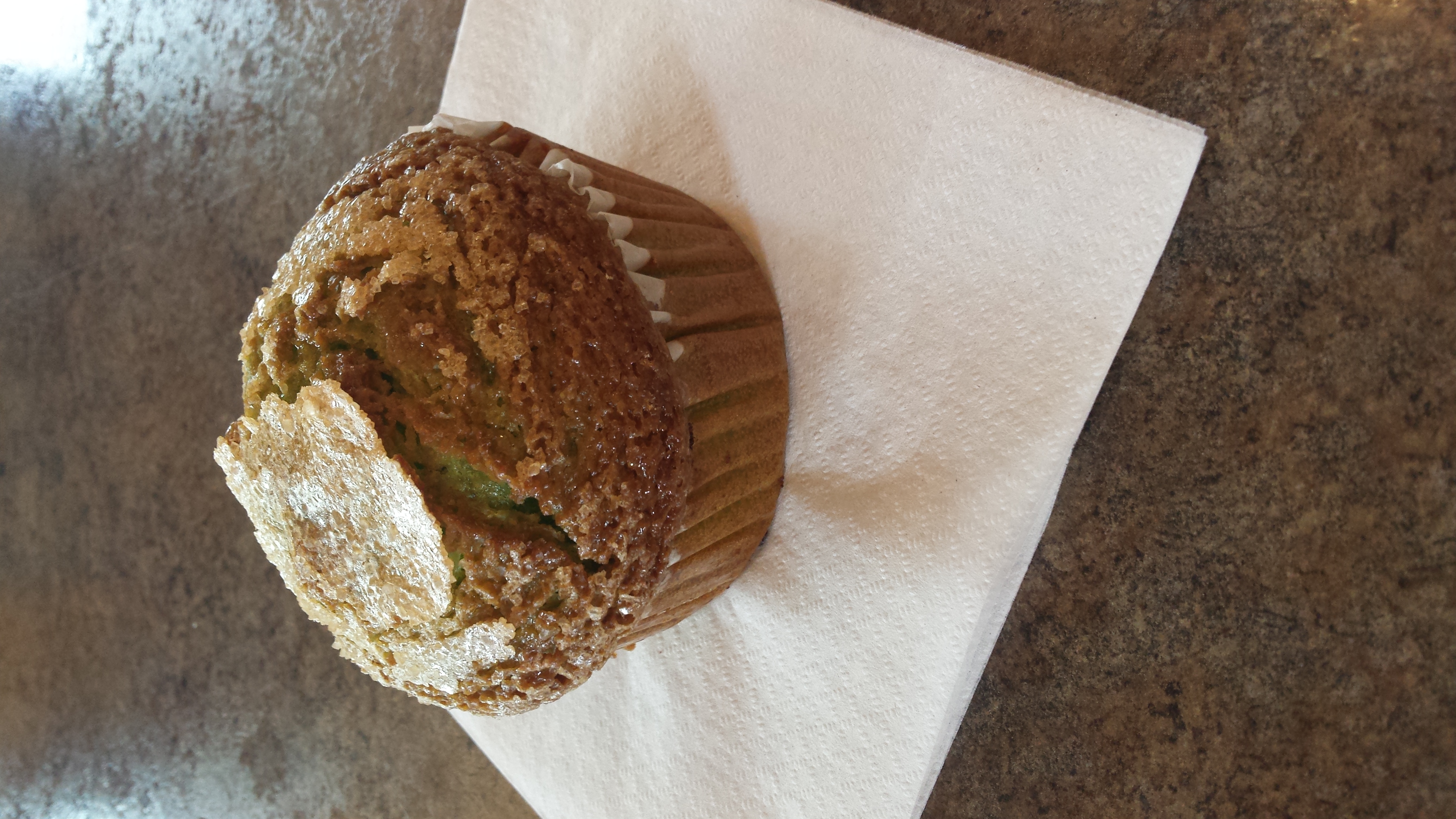 Order Pistachio  Muffin food online from Artisan Coffeehouse store, Scottsville on bringmethat.com