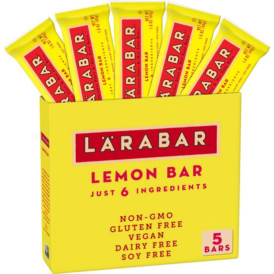 Order Larabar Bars, 5 CT, Lemon food online from Cvs store, WESTON on bringmethat.com