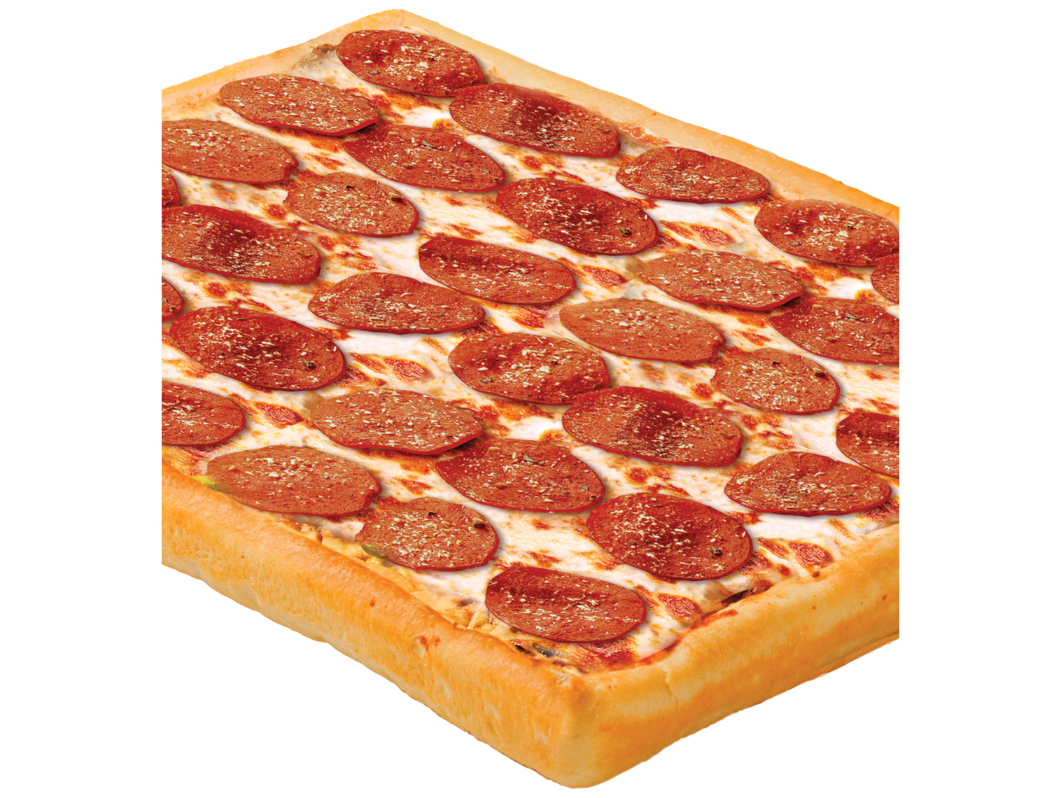 Order Extra Cheesy Superoni Pizza Large food online from Rocky Rococo store, Fond du Lac on bringmethat.com