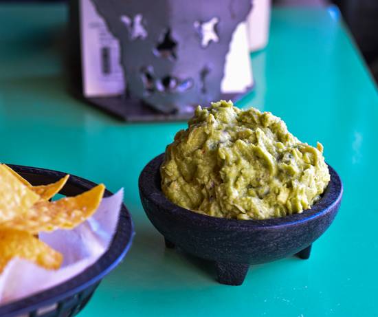 Order Traditional Guacamole + Chips food online from Barrio store, Kent on bringmethat.com