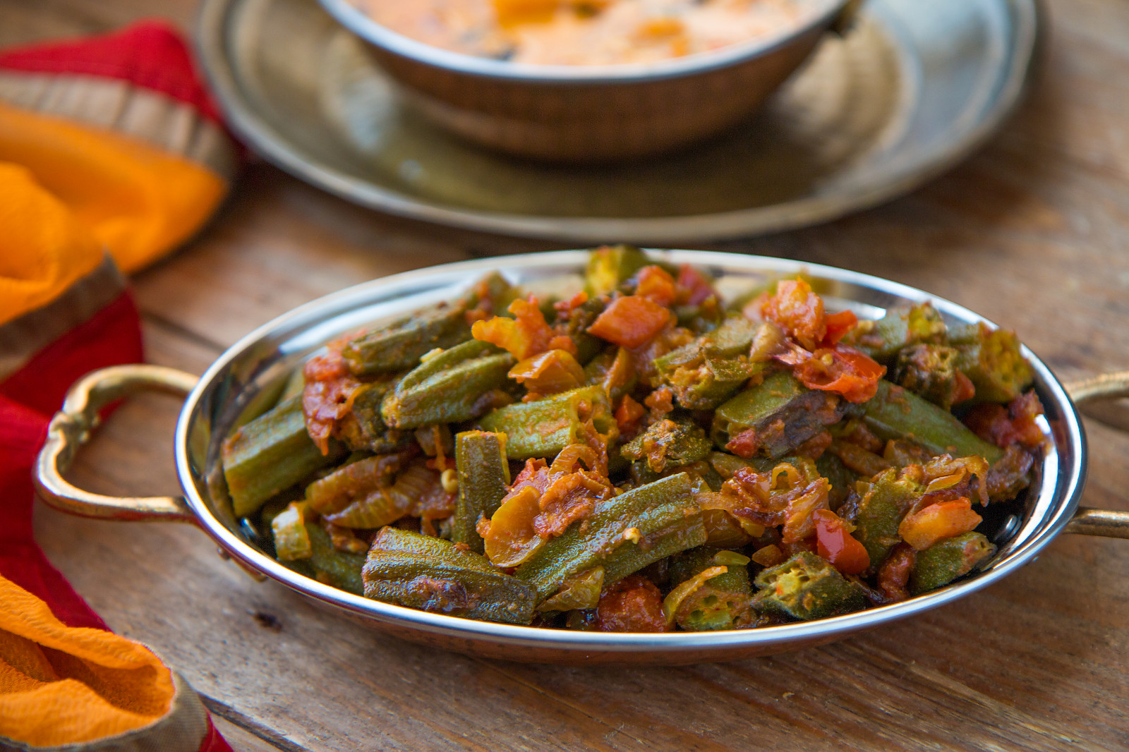 Order Bhindi Masala food online from Shimla Peppers store, Naperville on bringmethat.com