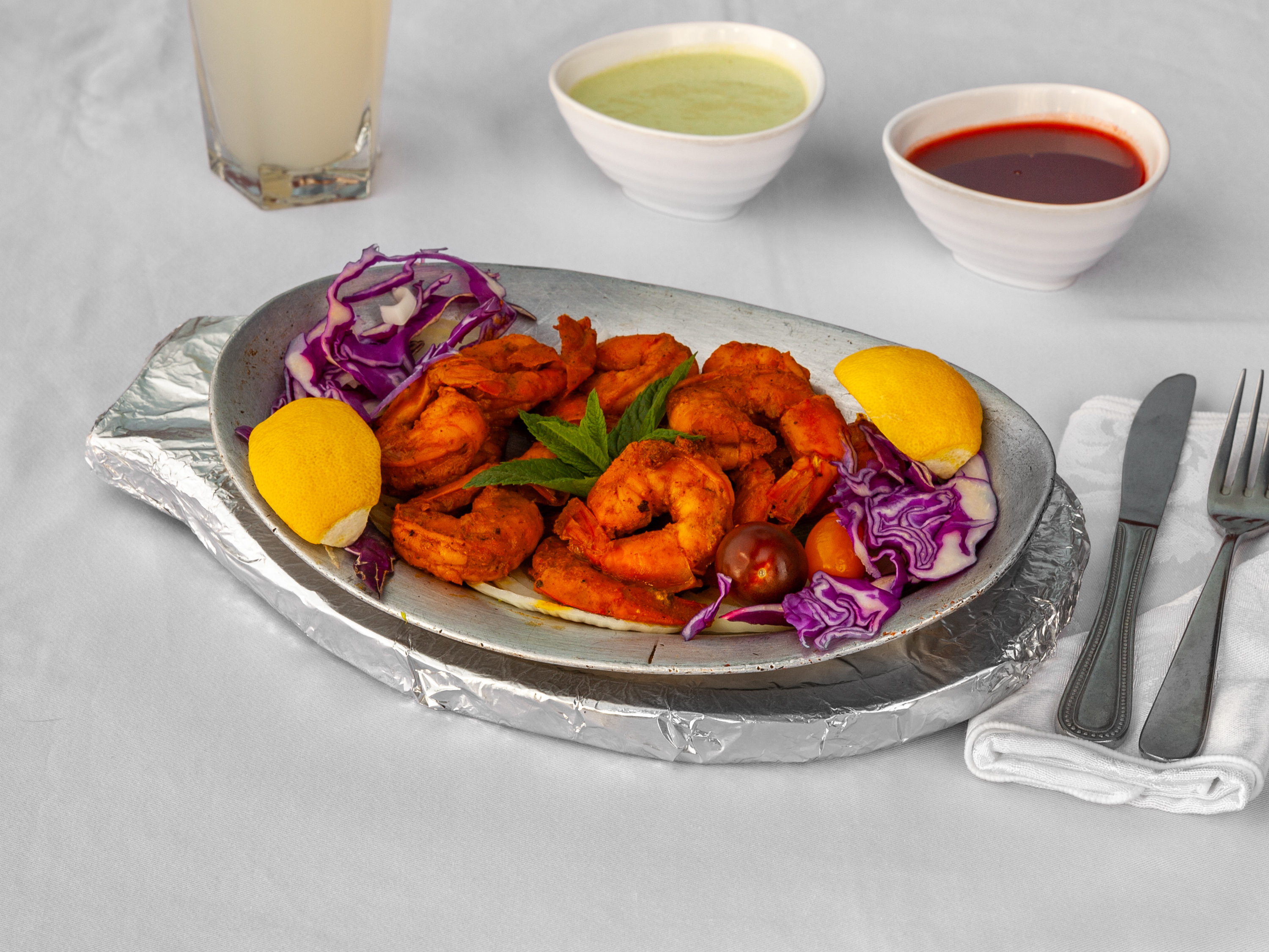 Order Tandoori Prawns food online from The Little India Restaurant store, Chicago on bringmethat.com