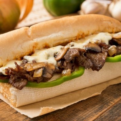 Order Philly Cheesesteak Sandwich food online from Shinar Pizza Market store, El Cajon on bringmethat.com