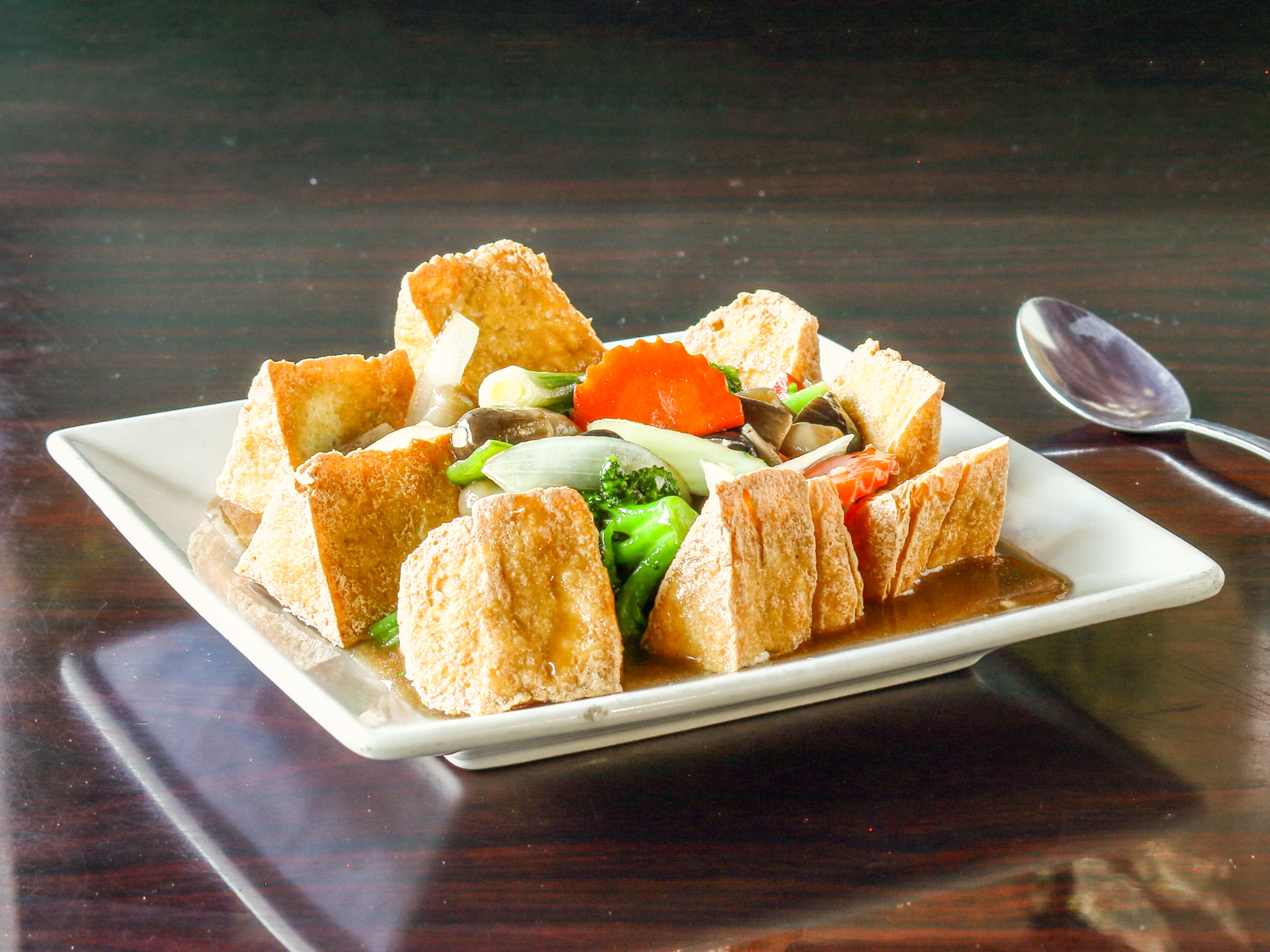 Order 3.  Tofu Delight food online from Thai Original Bbq store, Glendale on bringmethat.com