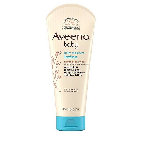 Order Aveeno® 8 oz. Unscented Baby Lotion food online from Buybuy Baby store, Snellville on bringmethat.com