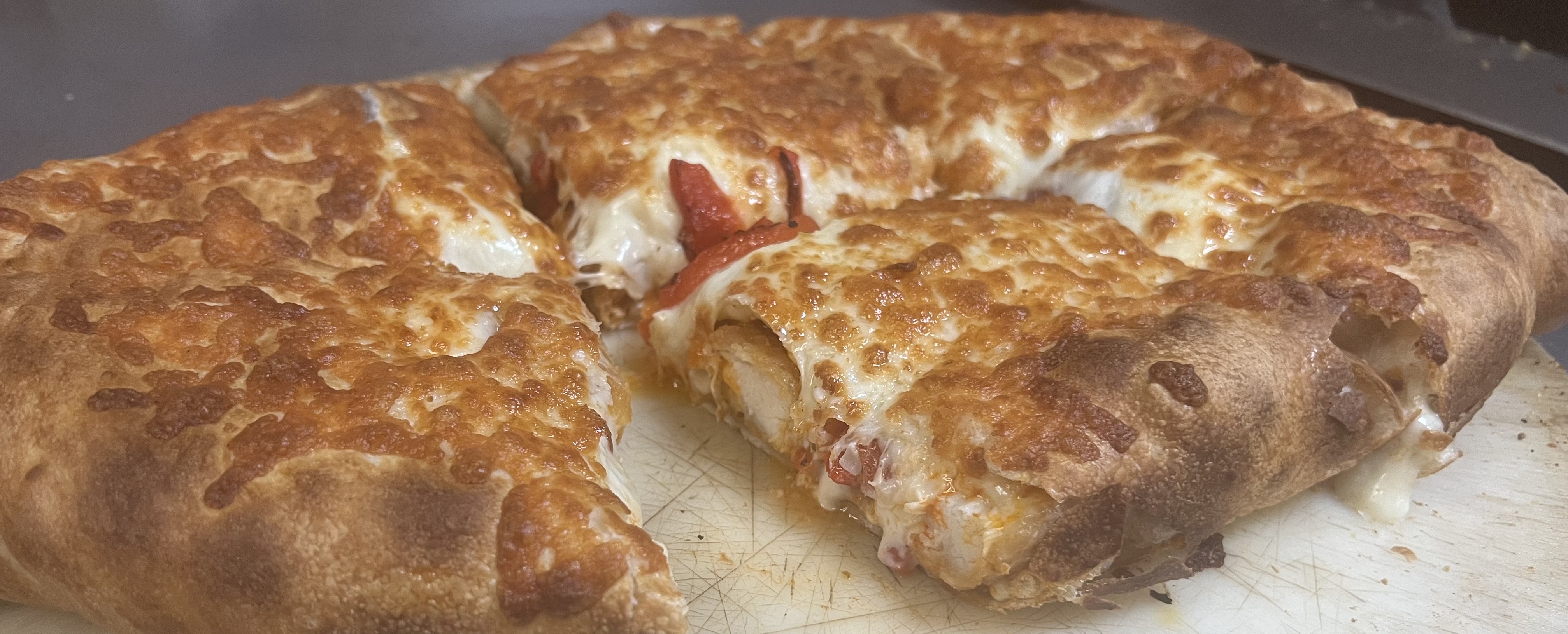 Order Buffalo Chicken Calzone food online from Luisa's Italian Pizzeria store, Manchester on bringmethat.com