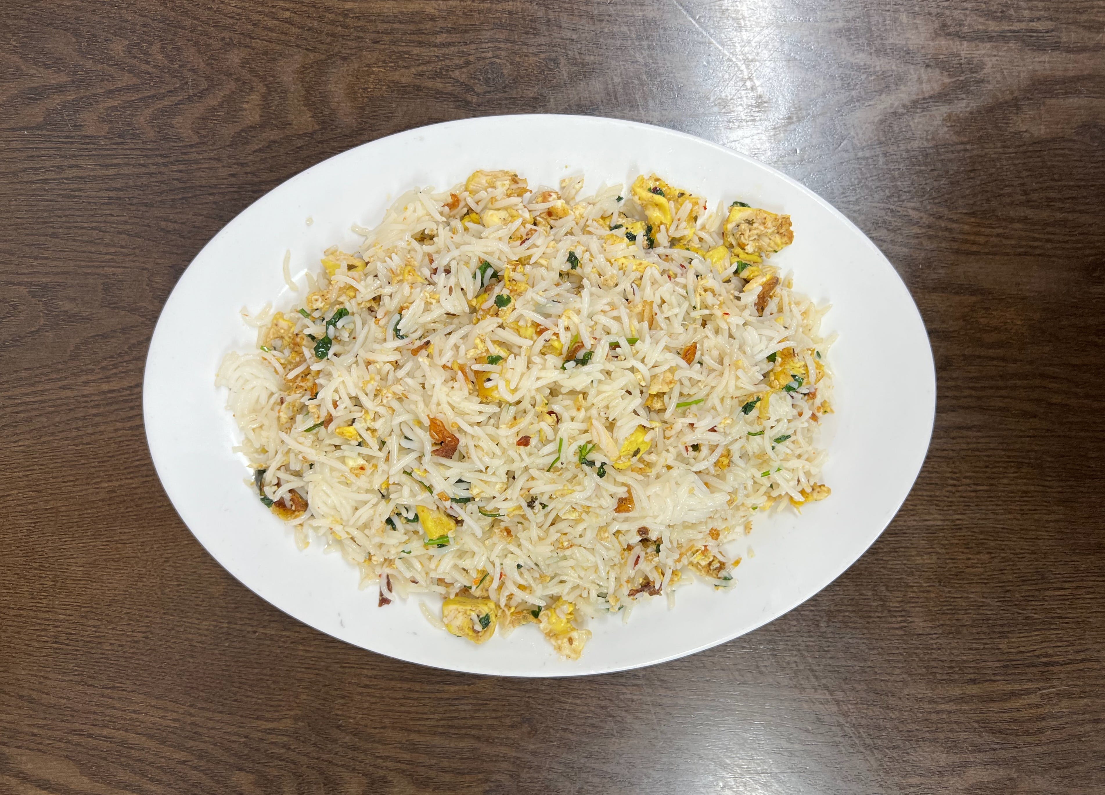 Order Chicken Fried Rice - Entree food online from Man O Salwa store, Windsor Mill on bringmethat.com