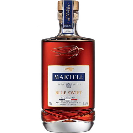 Order Martell Blue Swift VSOP Cognac (750 ML) 116599 food online from Bevmo! store, San Diego on bringmethat.com