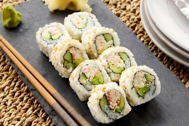 Order CALIFORNIA† ROLL food online from Hibachi KO Cleveland store, Cleveland on bringmethat.com
