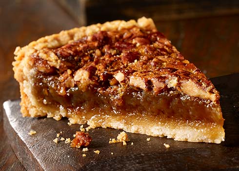 Order Pecan Pie Slice food online from Dickey Barbecue Pit store, Riverside on bringmethat.com