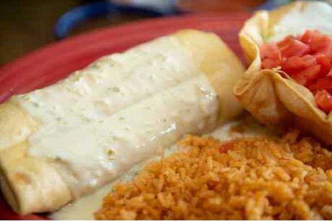 Order Chimichanga food online from Frontera Mex-Mex Grill store, Loganville on bringmethat.com