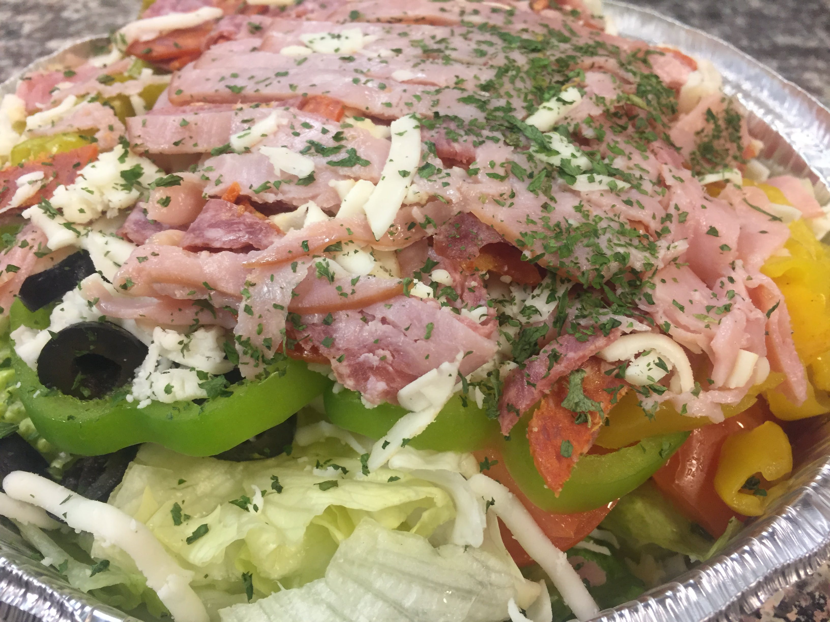 Order Antipasto Salad - Salad food online from Pellegrini Pizza store, Las Vegas on bringmethat.com