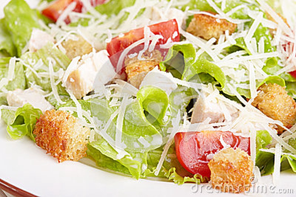 Order Caesar Salad food online from Ocean Pizza store, San Diego on bringmethat.com