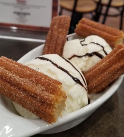 Order Ice Cream Churro food online from Don Juan Mexican Grill store, Glendale on bringmethat.com