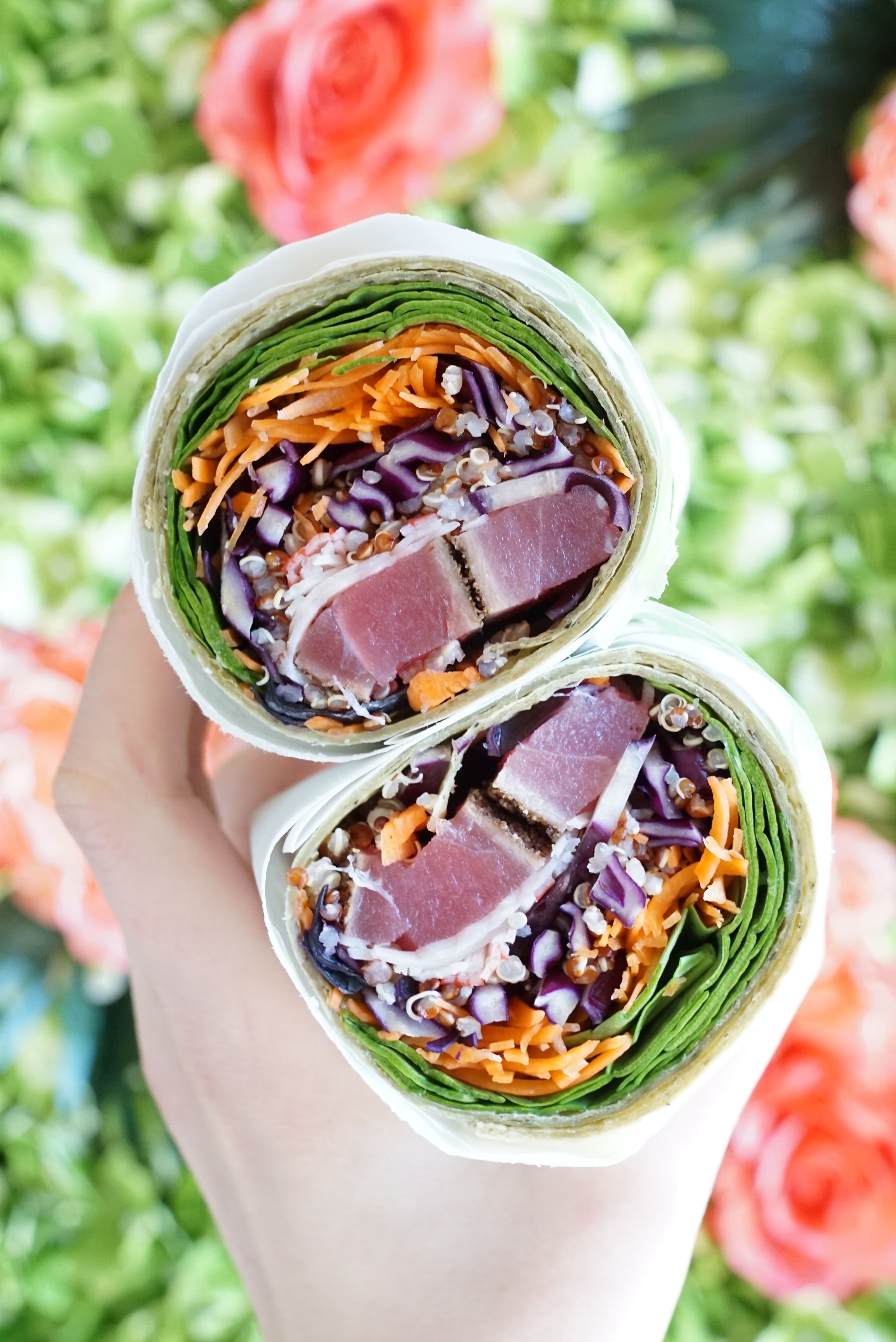 Order Warrior Wrap food online from Freshmix Salads, Wraps & Bowls store, New York on bringmethat.com