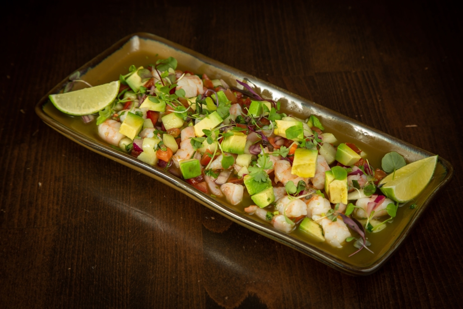 Order Baja Style Ceviche food online from Hussongs Cantina store, Las Vegas on bringmethat.com