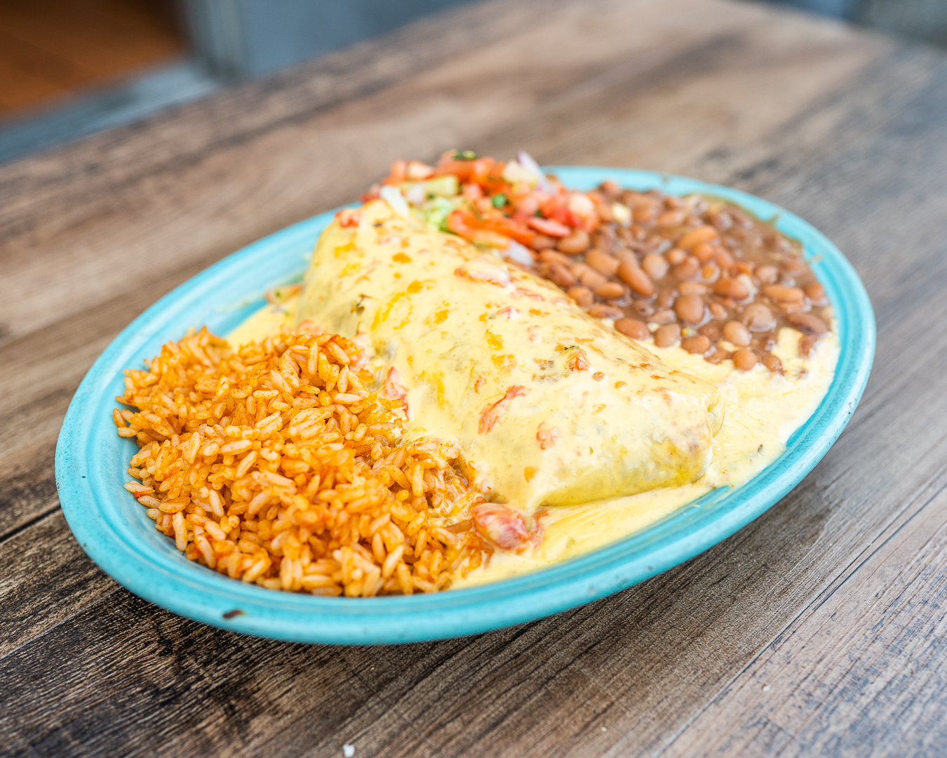 Order Traditional Chimichanga food online from Chile Verde Cafe store, Columbus on bringmethat.com