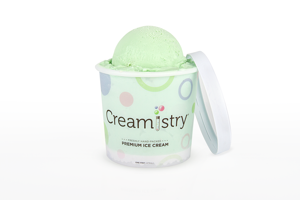 Order Mint Ice Cream Pint food online from Creamistry store, Cerritos on bringmethat.com