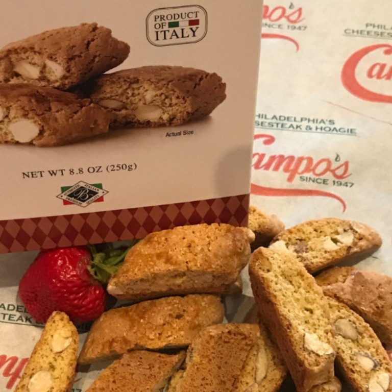 Order Imported Almond Biscotti food online from Campo's Philly Cheesesteaks store, Philadelphia on bringmethat.com