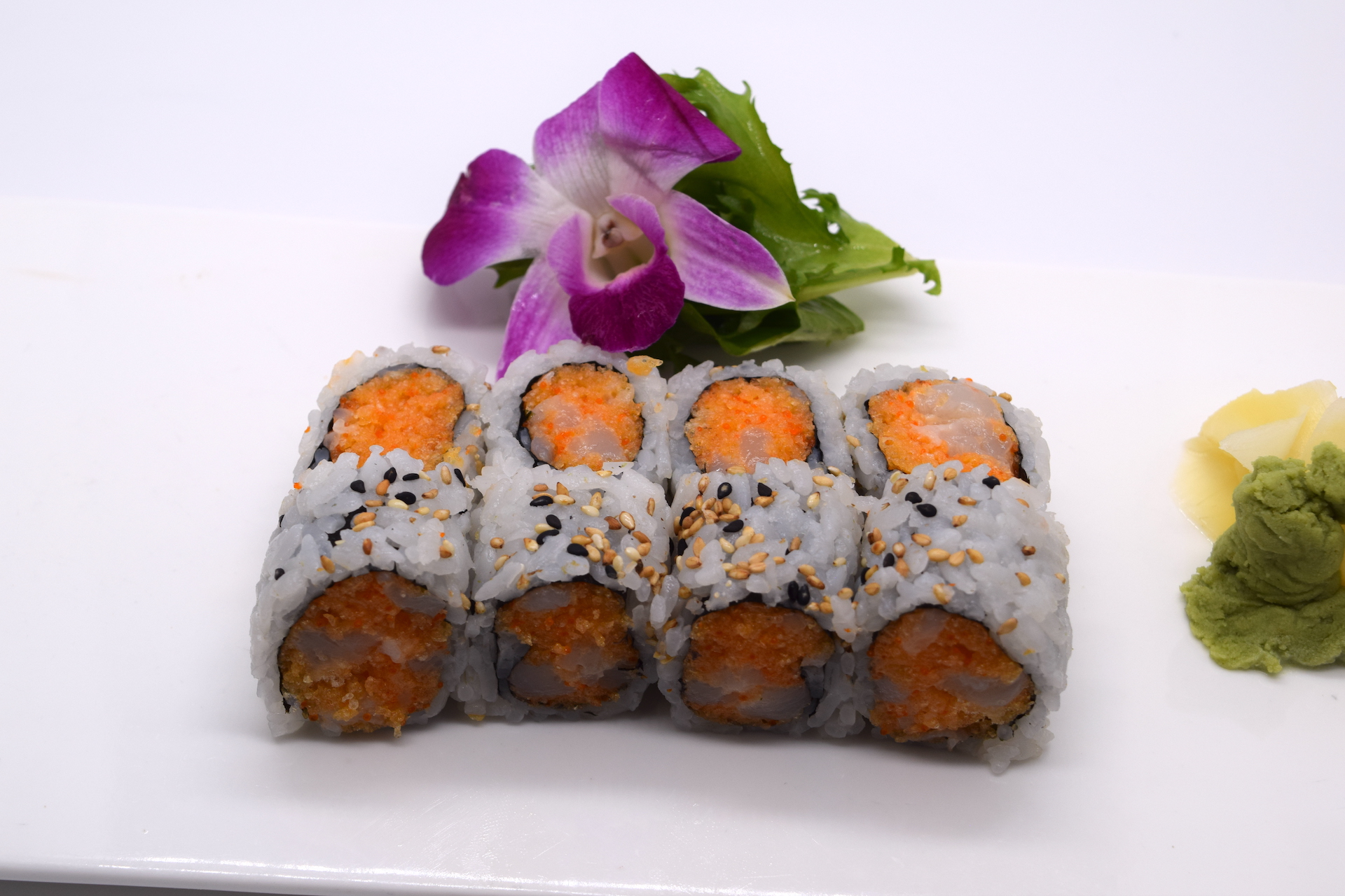 Order Spicy Scallop Roll food online from Mizu Japanese Restaurant store, Niles on bringmethat.com