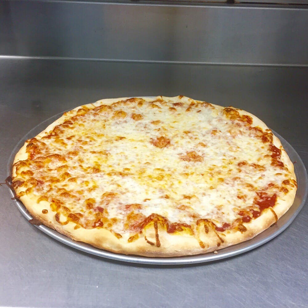 Order Cheese Pizza - 14'' (Serves 2-3) food online from Zio's Pizza & Wings store, Mesa on bringmethat.com
