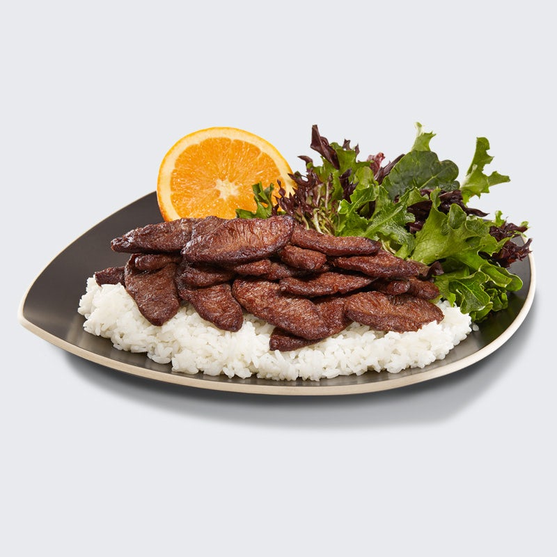 Order Plantspired Steak Plate food online from Waba Grill store, Fountain Valley on bringmethat.com