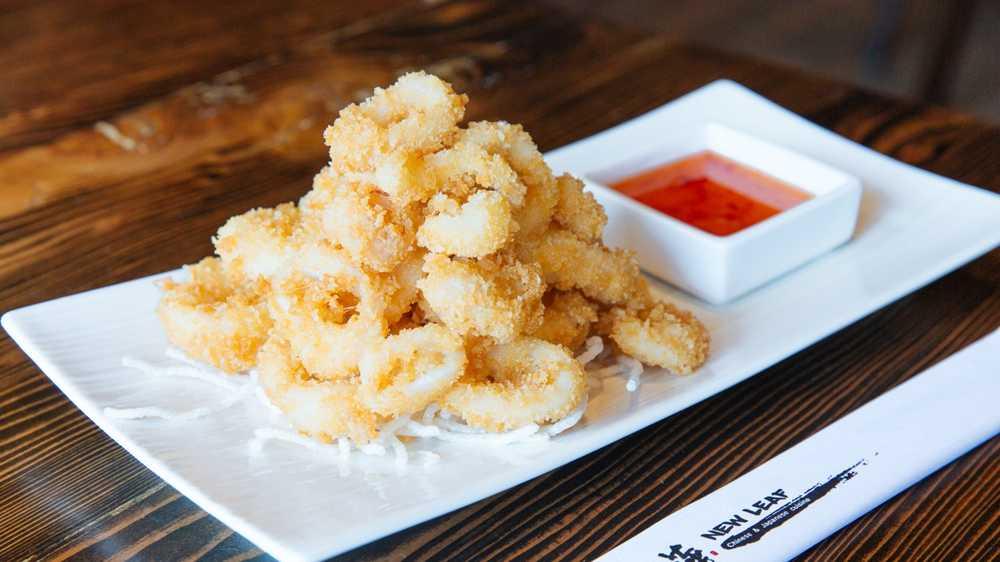 Order Crispy Calamari food online from New Leaf Chinese & Japanese Cuisine store, Philadelphia on bringmethat.com