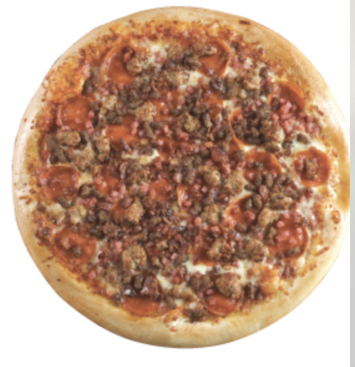 Order Mega Meat Pizza food online from Georgio's Oven Fresh Pizza store, Cleveland on bringmethat.com