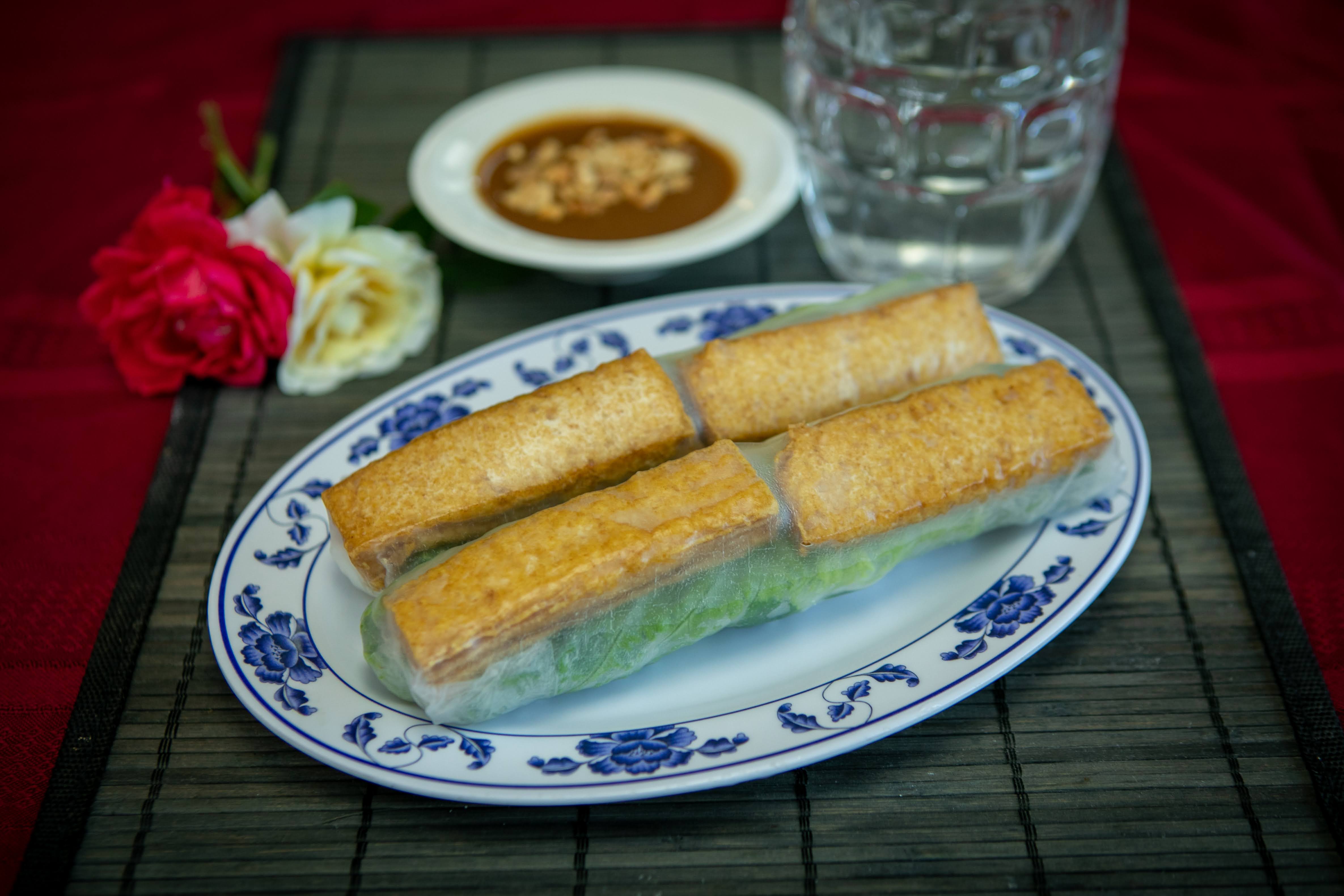 Order 71. Tofu Fresh Spring Rolls food online from Le Paradis store, hayward on bringmethat.com