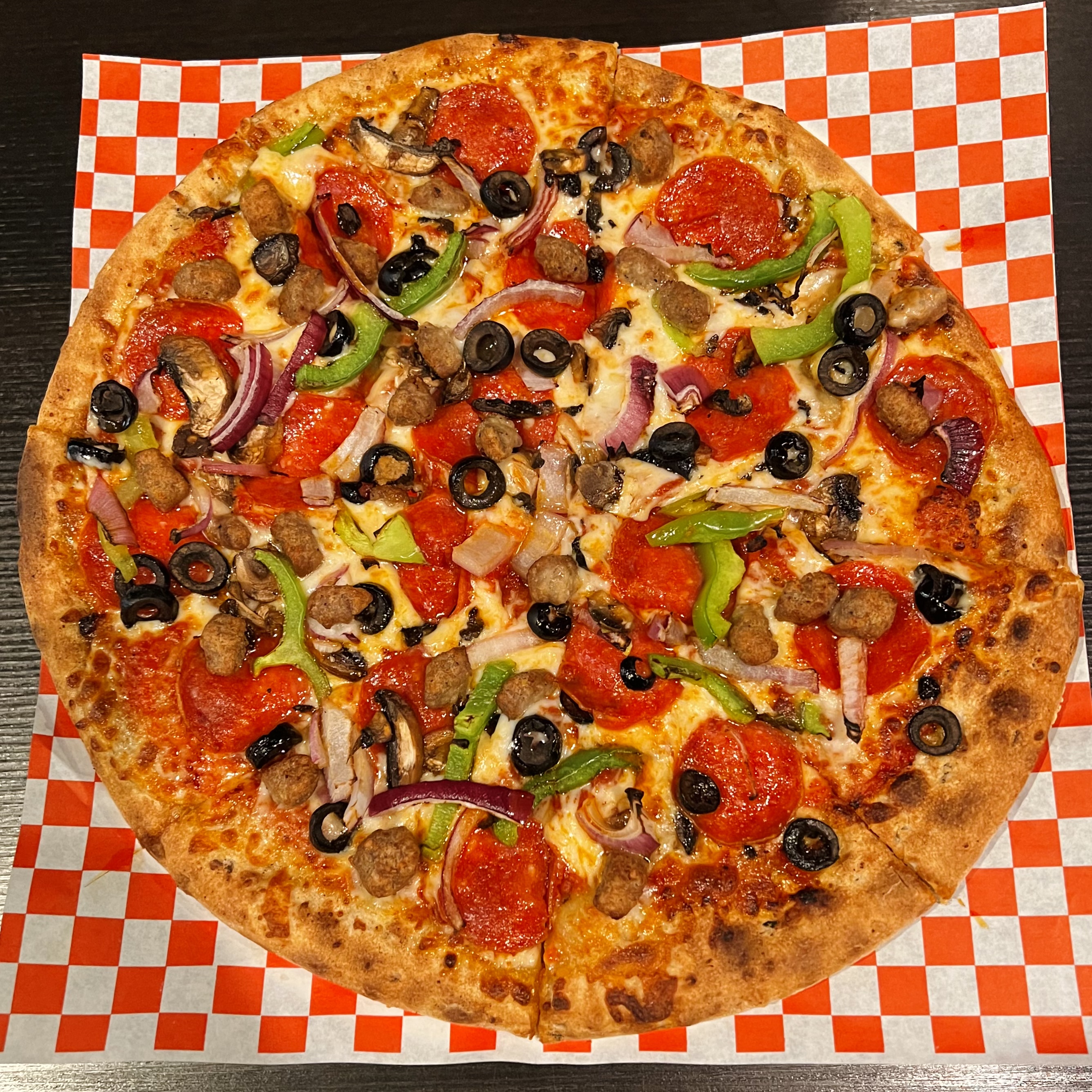 Order Supreme Pizza food online from Noho pizza man store, North Hollywood on bringmethat.com