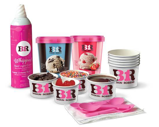 Order DIY Sundae Kit food online from Baskin-Robbins store, Kyle on bringmethat.com