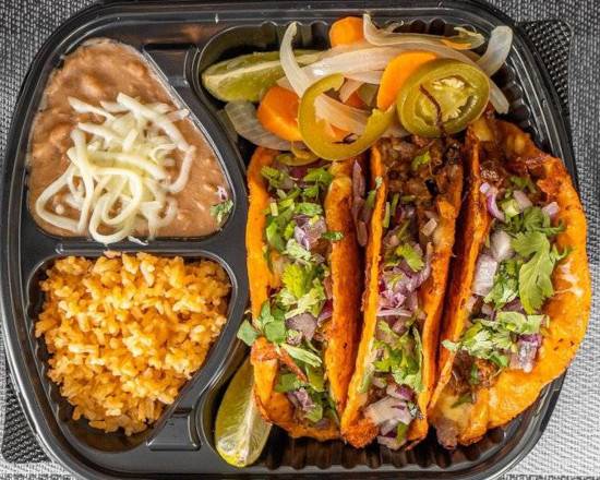 Order Quesabirrias Combination food online from Mile High Burrito Company store, Aurora on bringmethat.com