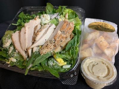 Order Grilled Chicken Caesar Salad  food online from Cuomo To Go store, Northlake on bringmethat.com
