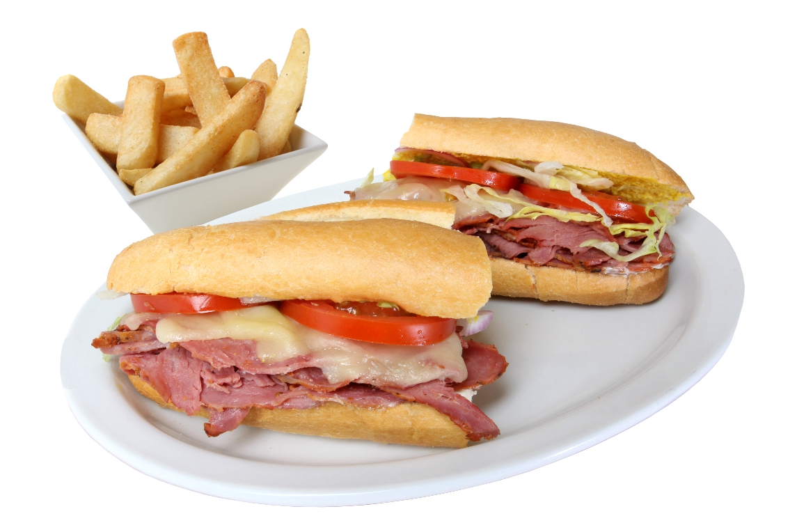 Order Pastrami Sandwich food online from Big Mama's and Papa's Pizzeria store, Granada Hills on bringmethat.com