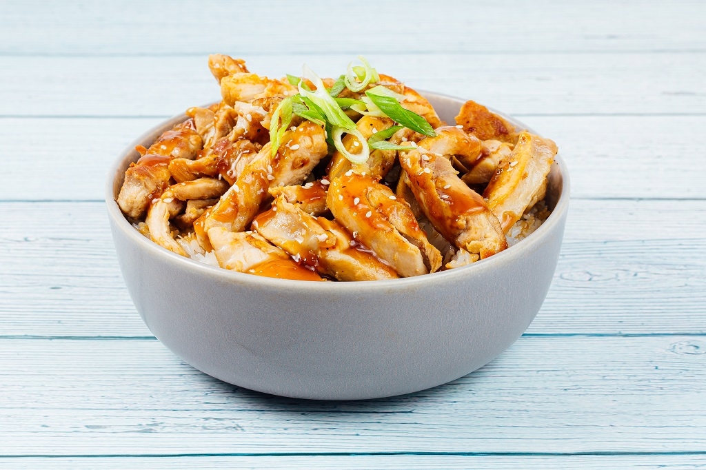 Order Teriyaki Chicken Bowl food online from B Nutritious store, Fountain Valley on bringmethat.com