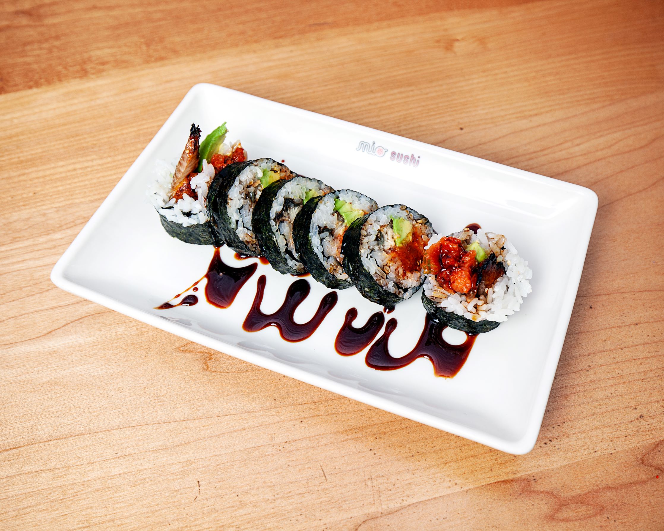Order Dragon Roll food online from Mio Sushi store, Bend on bringmethat.com