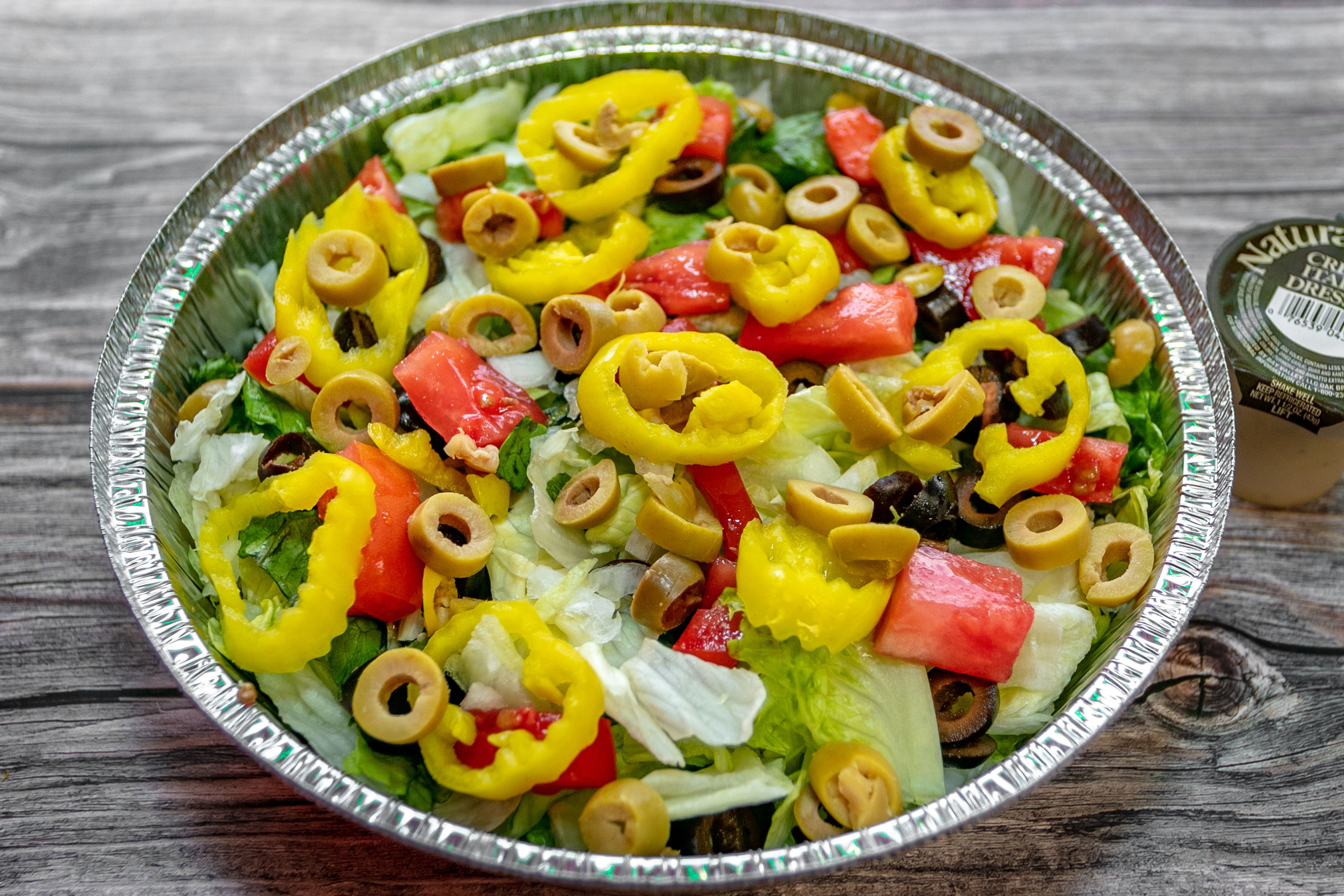 Order Greek Salad - Small food online from Pizza Place store, Adairsville on bringmethat.com