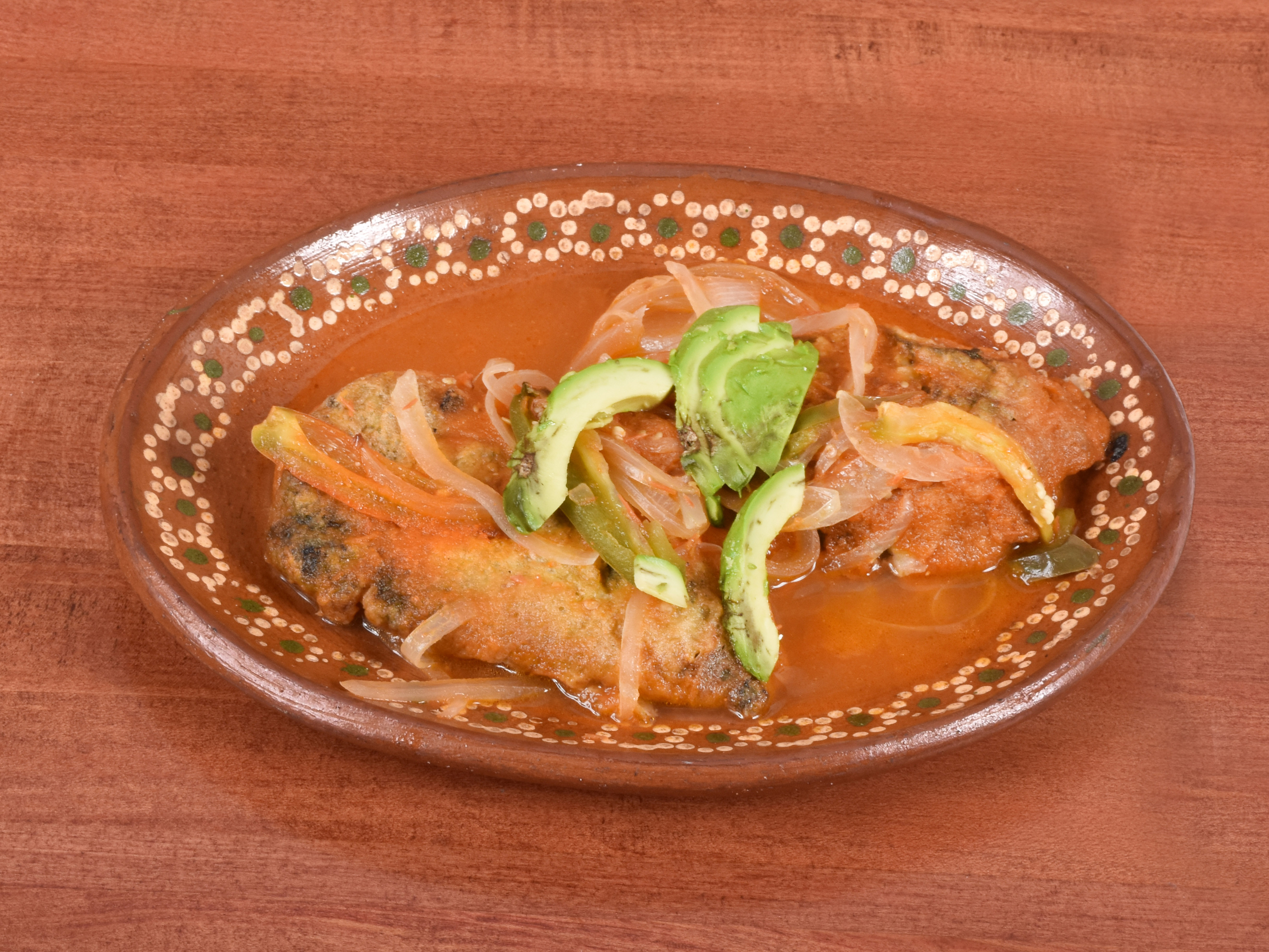 Order Chiles Rellenos food online from El Capitan Seafood Restaurant store, Bronx on bringmethat.com