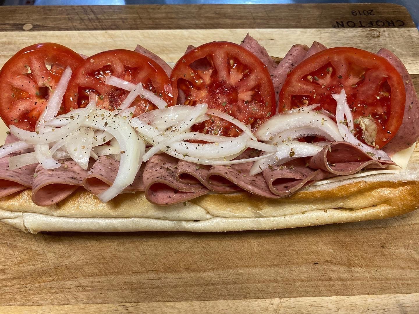 Order Zep Long Roll - 12" food online from Affamato Pizza & Italian Restaurant store, Norristown on bringmethat.com