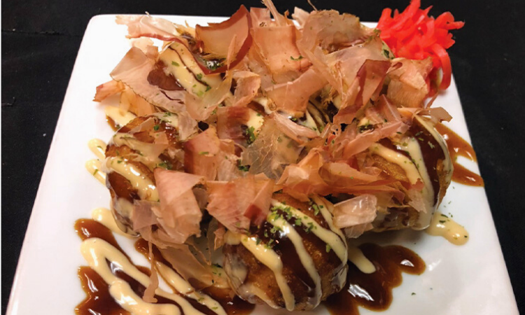 Order Takoyaki food online from Shin-Sen-Gumi Yakitori & Men-Ya store, Alhambra on bringmethat.com
