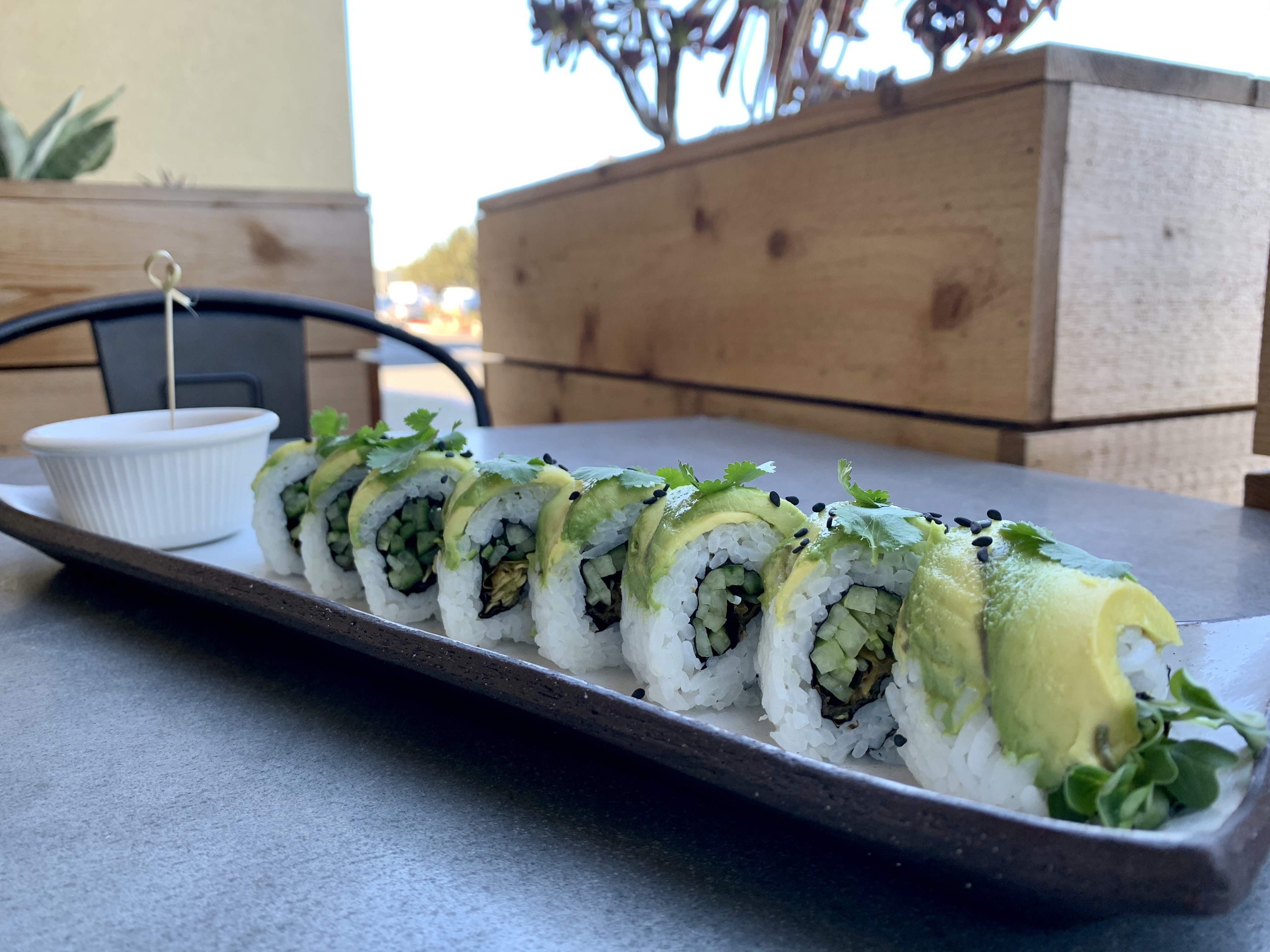Order Gluten Free Lounge Lizard Roll food online from Sushi Lounge store, San Diego on bringmethat.com