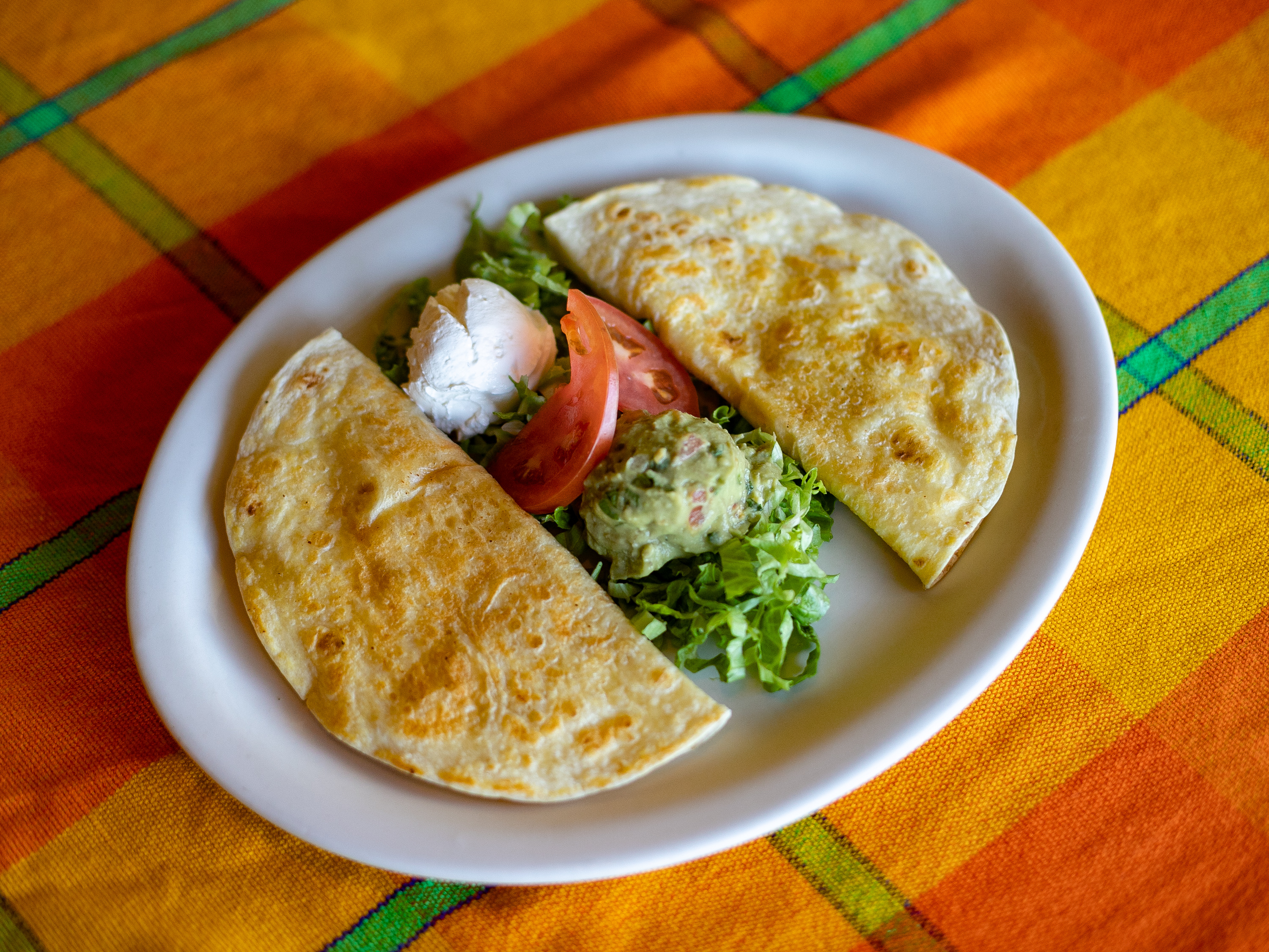 Order Quesadilla Supreme food online from Pancho's Mexican Restaurant store, Troy on bringmethat.com