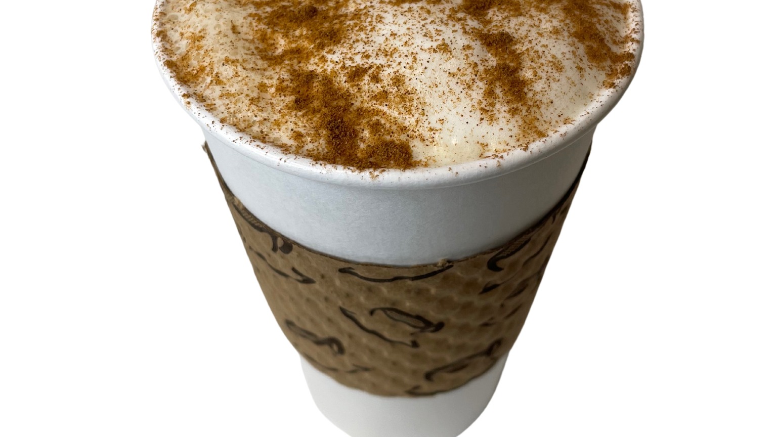 Order Horchata Latte food online from New Brew Cafe store, North Highlands on bringmethat.com
