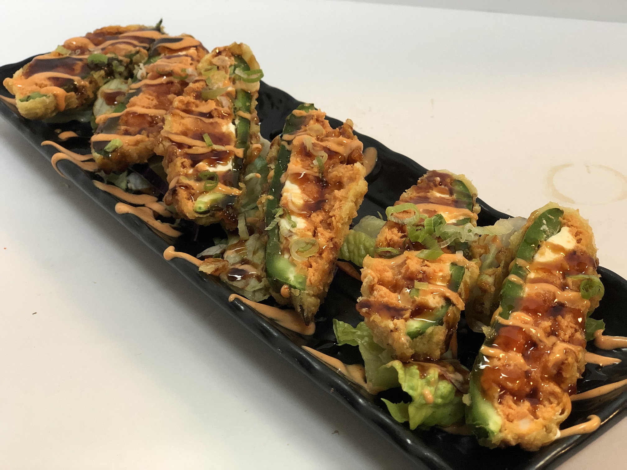 Order Jalapeno Fire Bombs food online from Sushi Spott store, Mill Creek on bringmethat.com