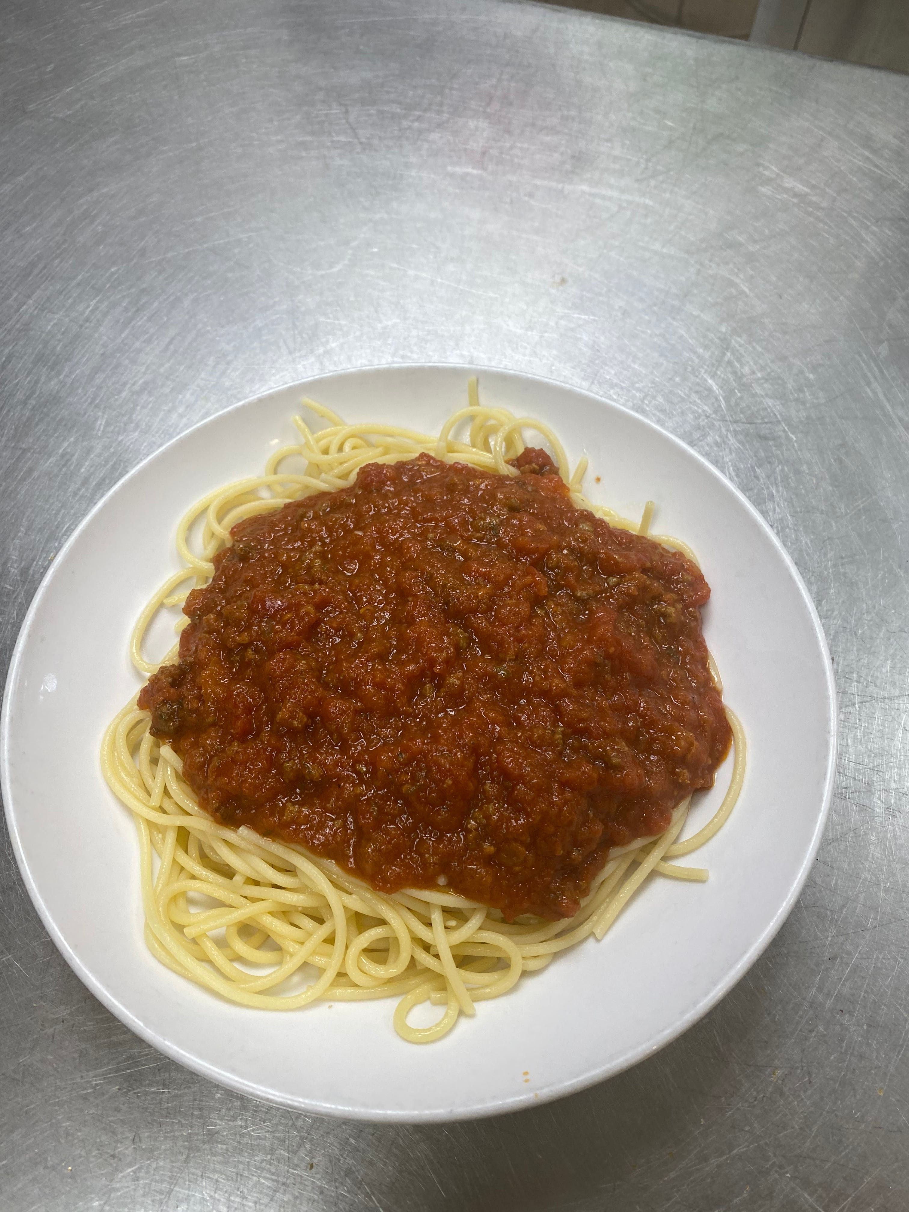 Order Spaghetti with Meat Sauce - Pasta food online from Zeno Italian Grill store, Pembroke on bringmethat.com
