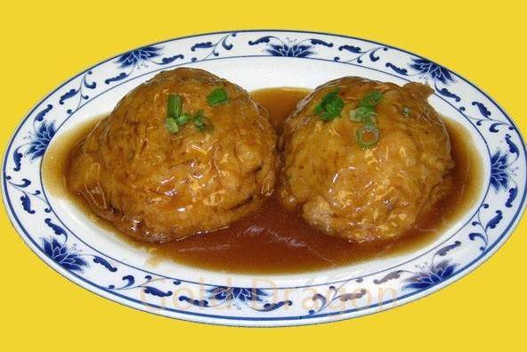 Order Beef Egg Foo Young   牛蓉蛋 food online from Bamboo Garden store, Savannah on bringmethat.com